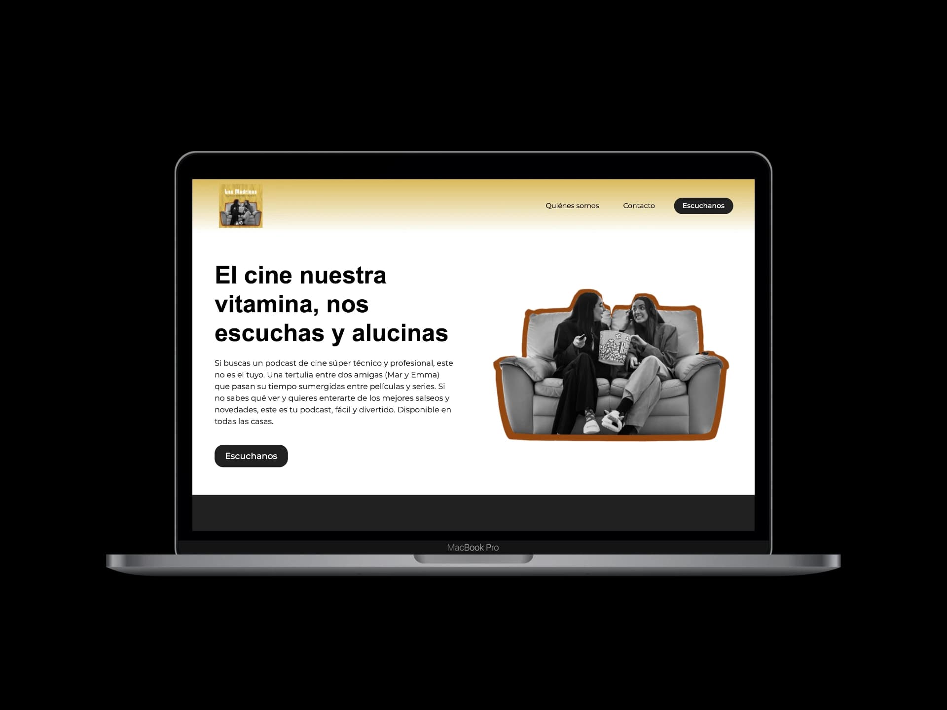 Web para Las Madrinas Podcast
